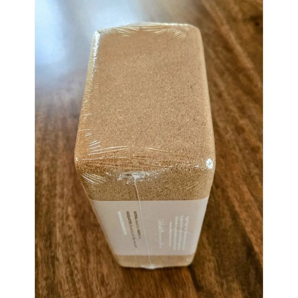 Hugger Mugger Cork Yoga Block - Eco-friendly - 5.5